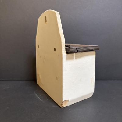 LOT 191: Antique Salt Box INGE w/Wooden Lid made in Germany, Wooden Box Grater w/Drawer & Vintage Metal Graters