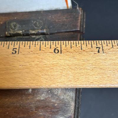 LOT 191: Antique Salt Box INGE w/Wooden Lid made in Germany, Wooden Box Grater w/Drawer & Vintage Metal Graters