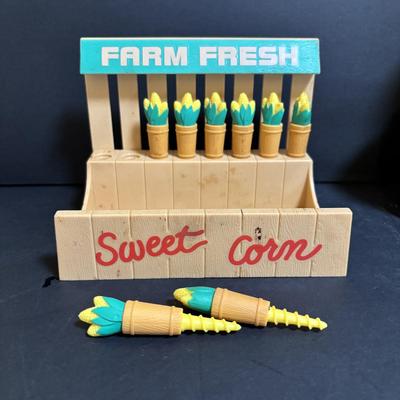 LOT 192: Vintage Primitive Colandar w/Vintage Kitchen Utensils, Anchor Hocking Fire King Coffee/Tea Mug, Unmarked Frog Coffee/Tea Mugs...