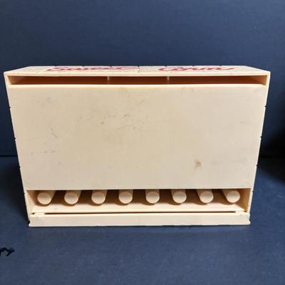 LOT 192: Vintage Primitive Colandar w/Vintage Kitchen Utensils, Anchor Hocking Fire King Coffee/Tea Mug, Unmarked Frog Coffee/Tea Mugs...