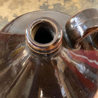 LOT 217: Pair of Stoneware Jugs - ELMIRA, N.Y. and No 2 Sherwood Bros