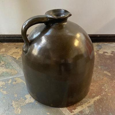 LOT 217: Pair of Stoneware Jugs - ELMIRA, N.Y. and No 2 Sherwood Bros