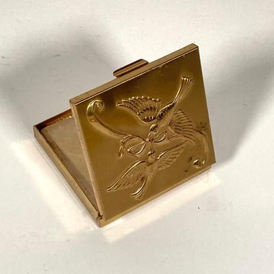 LOT 218: Vintage Collection - Purse Pin Money Bank, Trinket Boxes / Dishes, Win-El-Ware England Oversized Coasters, Decorative Mother...