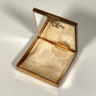 LOT 218: Vintage Collection - Purse Pin Money Bank, Trinket Boxes / Dishes, Win-El-Ware England Oversized Coasters, Decorative Mother...