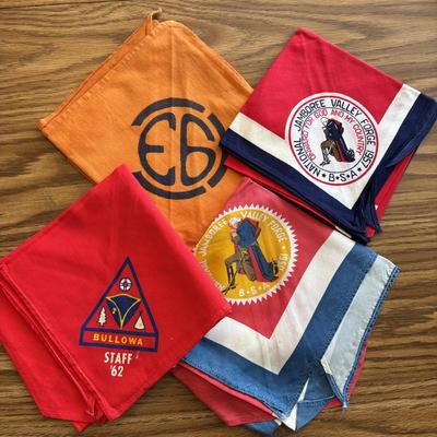 LOT 800: Vintage Boy Scout Bandanas