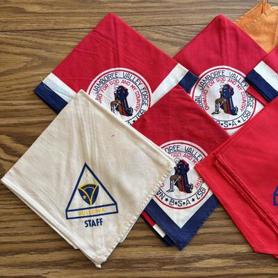 LOT 800: Vintage Boy Scout Bandanas