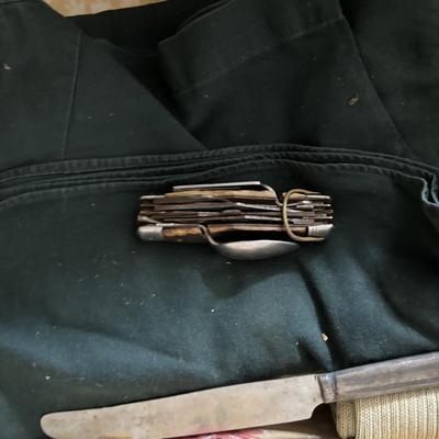 LOT 802: Boy Scout of America Collection: Uniforms, Canteens & Wooden Footlocker
