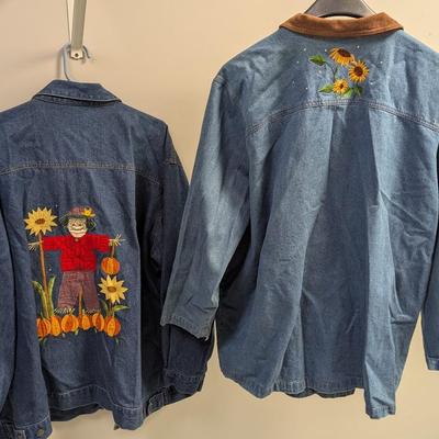 The Quacker Factory Jean Shirts/Jackets Size 3X