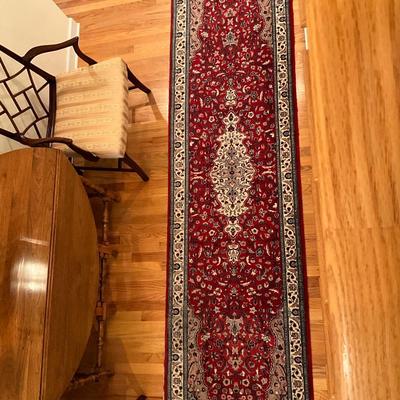 H1150 Antique Oriental Wool Hand Knotted Runner