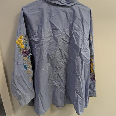 Susan Graver Style Shirt Size 3X