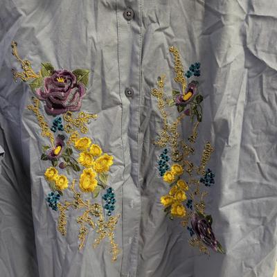 Susan Graver Style Shirt Size 3X