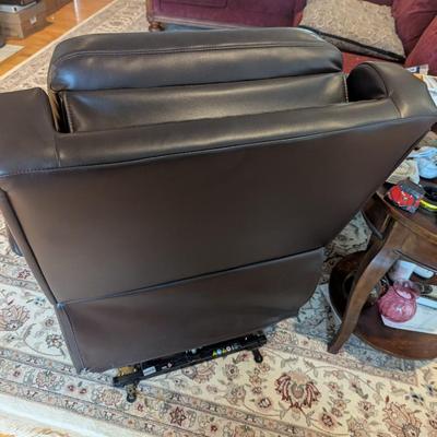 MCombo Medium Dual Motor Power Lift Recliner Chair With Massage And Heat And Cup Holders