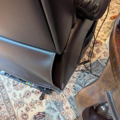 MCombo Medium Dual Motor Power Lift Recliner Chair With Massage And Heat And Cup Holders
