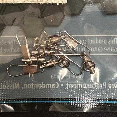 Vtg. Tackle box & tackle