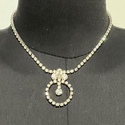 Vintage Rhinestone Necklace