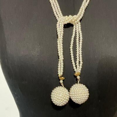 Vintage Faux Pearl Necklaces