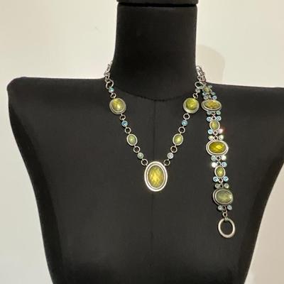 Lia Sophia Necklace and Bracelet