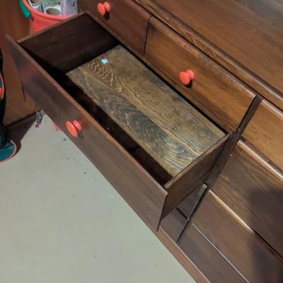 10 Drawer Wooden Dresser