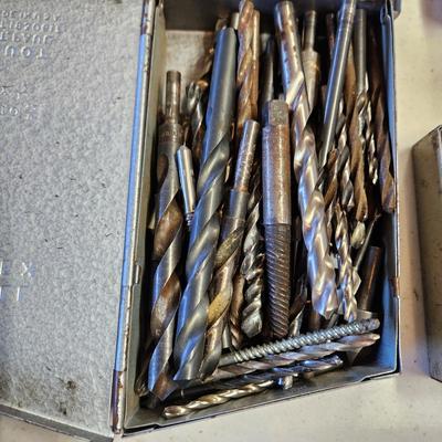 Large lot of Drill Bits