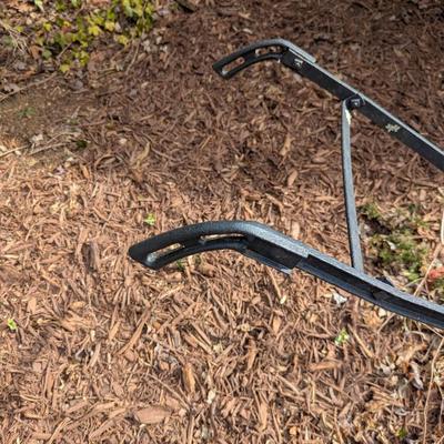 Antique High Wheel Walk Behind Cultivator Yard Decor