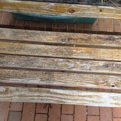 Cast Iron Wood Outdoor Bench