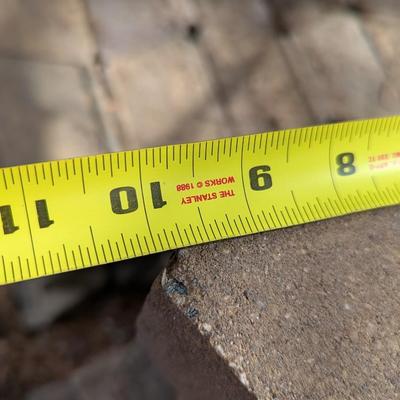 300 Patio Pavers Approx 10" x 6" x 3 1/4" Choice 1