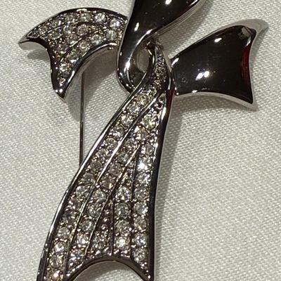 Silver Park Lane Brooch/Pin
