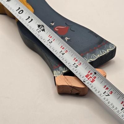 LOT 16L: Hand Painted Country Decor & Recipe Box