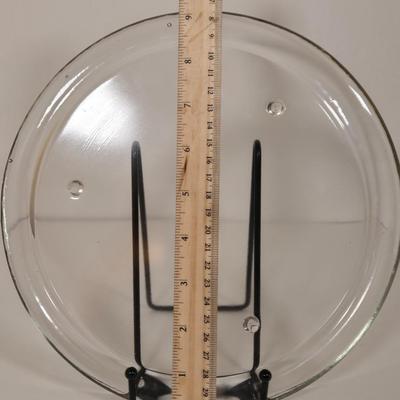 LOT 19L: Holiday Serving Ware Including Square Platter, Crystal Butter Dish, Silver Plated Cake Server, Cranberry Server Set, & More