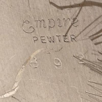 LOT 19L: Holiday Serving Ware Including Square Platter, Crystal Butter Dish, Silver Plated Cake Server, Cranberry Server Set, & More