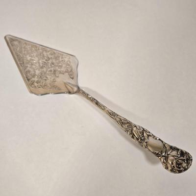 LOT 19L: Holiday Serving Ware Including Square Platter, Crystal Butter Dish, Silver Plated Cake Server, Cranberry Server Set, & More