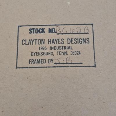 LOT 21L: Victorian Framed Art "Sisters", Victorian Print with Mother & Child, "Spring" Print, & Clayton Hayes...