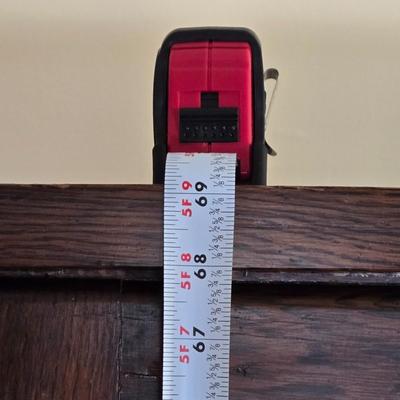 LOT 22L: Antique Solid Wood Armoire