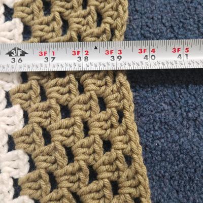 LOT 31L: Various Hand Crocheted Afghan Blankets