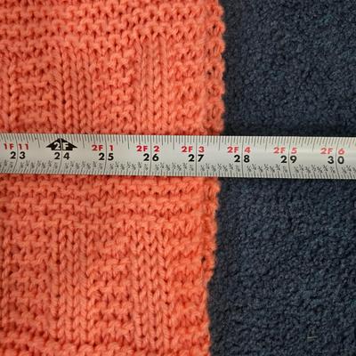 LOT 31L: Various Hand Crocheted Afghan Blankets