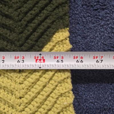 LOT 31L: Various Hand Crocheted Afghan Blankets