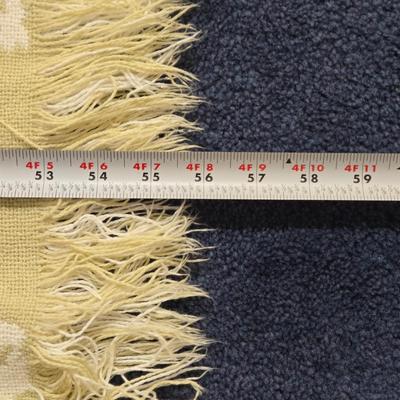 LOT 32L: Two Hand Crocheted Afghan Blankets & Reversible Leaf Blanket