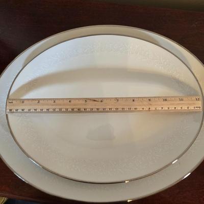 LOT 36D: Complete Set of Noritake Ivory China ; Lorelei Pattern with Some Extra Pieces