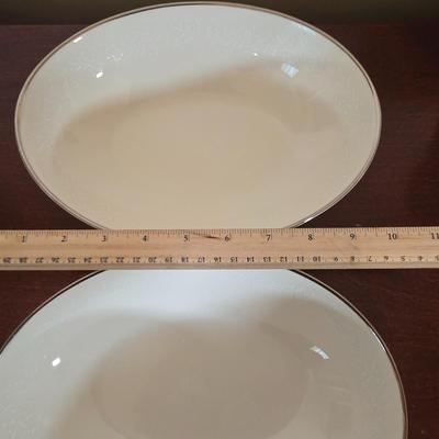 LOT 36D: Complete Set of Noritake Ivory China ; Lorelei Pattern with Some Extra Pieces