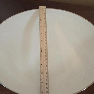 LOT 36D: Complete Set of Noritake Ivory China ; Lorelei Pattern with Some Extra Pieces