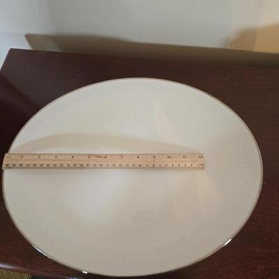 LOT 36D: Complete Set of Noritake Ivory China ; Lorelei Pattern with Some Extra Pieces