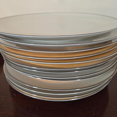 LOT 36D: Complete Set of Noritake Ivory China ; Lorelei Pattern with Some Extra Pieces