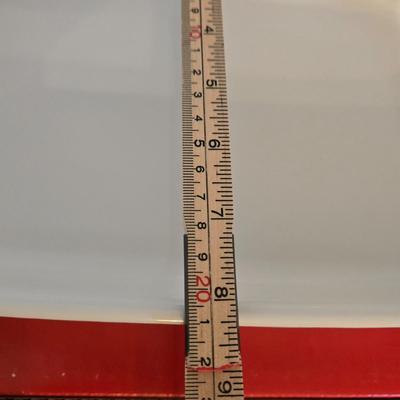 LOT 38D: Pfaltzgraff Winterberry Set of 12 Mugs, Platter, Glass Plate, Butter Dish, & Casserole Pan