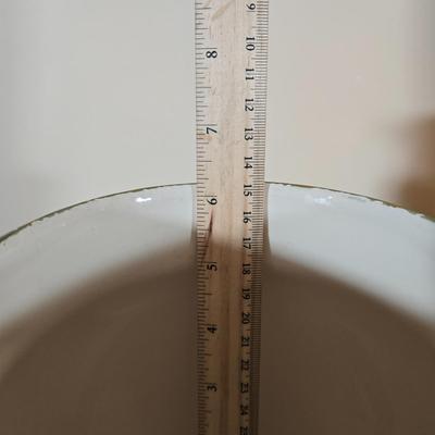 LOT 40L: La Toscana Serving Platter, Incomplete Set for 8 Dinner Plates, Salad Plates, Soup Bowls, Dessert Bowls, Olive Tray, & Canister