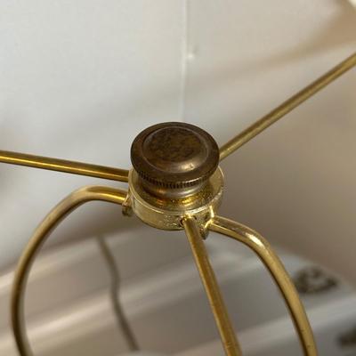 LOT 48B: Two Vintage Capodimonte Style Porcelain Table Lamps