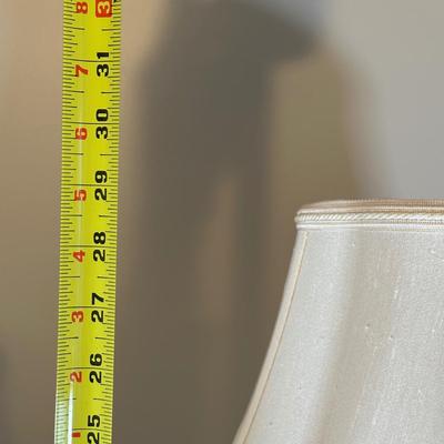 LOT 48B: Two Vintage Capodimonte Style Porcelain Table Lamps