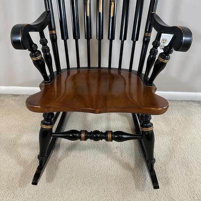 LOT 51A: Two Vintage Hand Painted Rocking Chairs