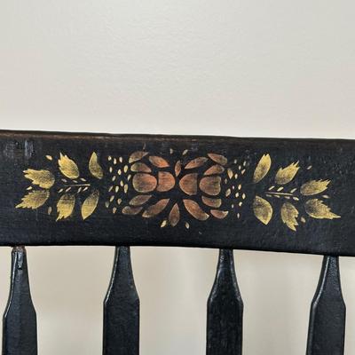 LOT 51A: Two Vintage Hand Painted Rocking Chairs