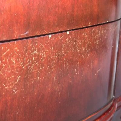 LOT 52C: Vintage Mahogany 5 Drawer Dresser