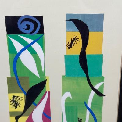 LOT 54C: Beasts of the Sea by Henri Matisse Framed Print